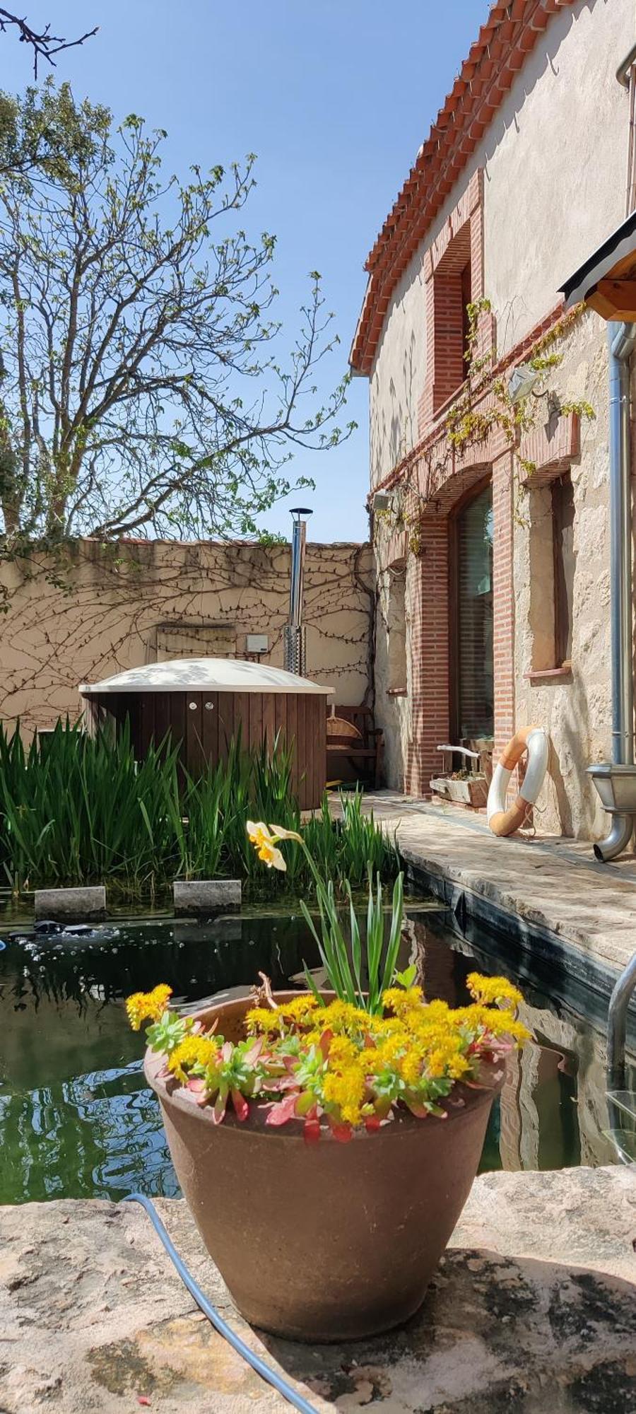 Viento De Ladera Piscina Natural Y Jacuzzi Ext Segovia Dış mekan fotoğraf
